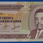 2011.  100 Francs UNC