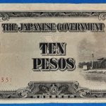1943. 10 Pesos F "felülbélyegzéssel"