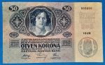 1914. 50 Korona VF előoldal