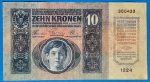 1915. 10 Korona F "MAGYARORSZÁG" felülbélyegzéssel - Image 2