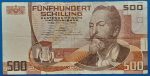 1985. 500 Schilling - GOTTONUMIZMATIKA