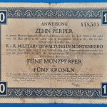 1917. 10 Perper - GOTTONUMIZMATIKA