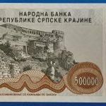 1993. 500.000 Dinara - GOTTONUMIZMATIKA