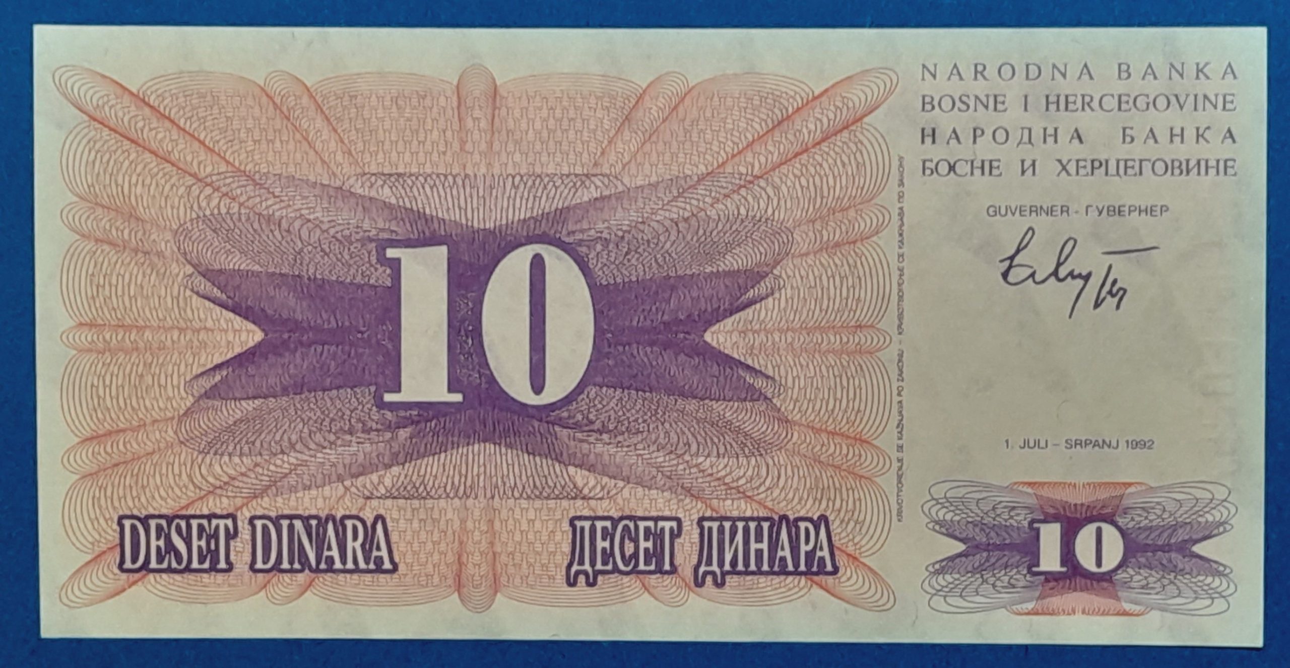 BM0222-1 1992. 10 Dinár - GOTTONUMIZMATIKA