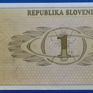 1990. 1 Tolar - GOTTONUMIZMATIKA