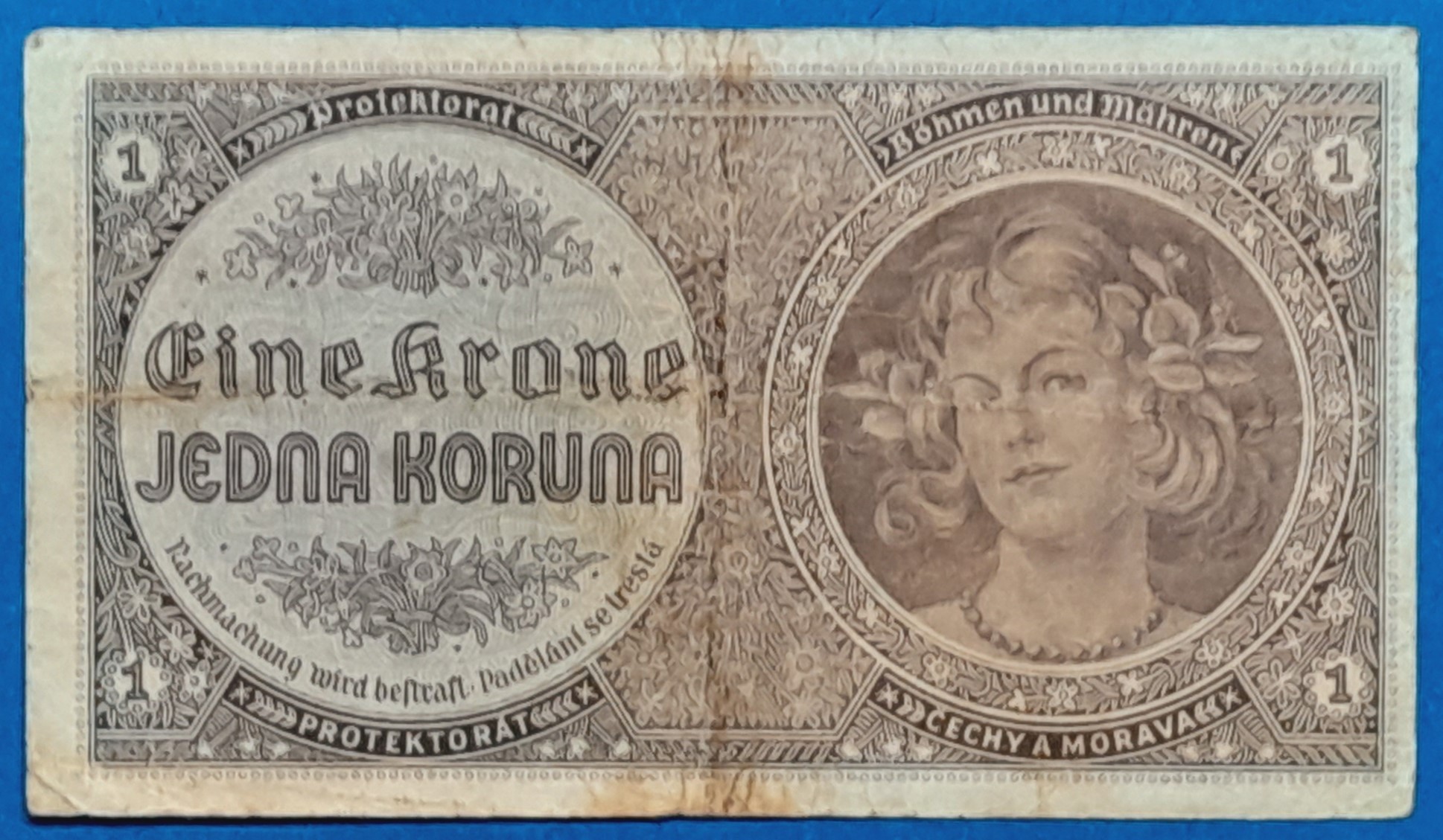 BM0228-1 1940. 1 Krone - GOTTONUMIZMATIKA