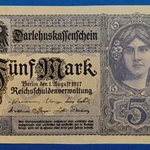 1917. 5 Mark - GOTTONUMIZMATIKA