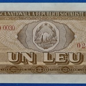 1966. 1 Leu - GOTTONUMIZMATIKA