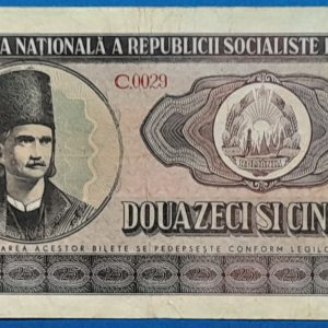 1966. 25 Lei - GOTTONUMIZMATIKA