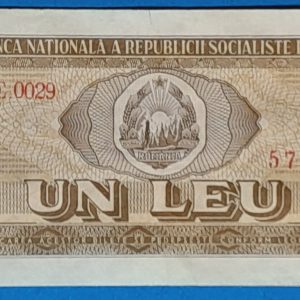 1966. 1 Leu - GOTTONUMIZMATIKA