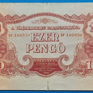 1944. 1.000 Pengő - GOTTONUMIZMATIKA
