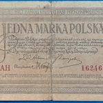 1919. 1 Marka VG+