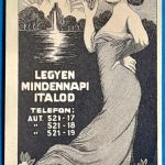 Kristály. A Szent Lukács Fürdő forrás víze számolócédula GOTTO