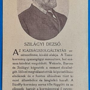 Breier Ottó üveg és porcellán számolócédula GOTTO NUMIZMATIKA