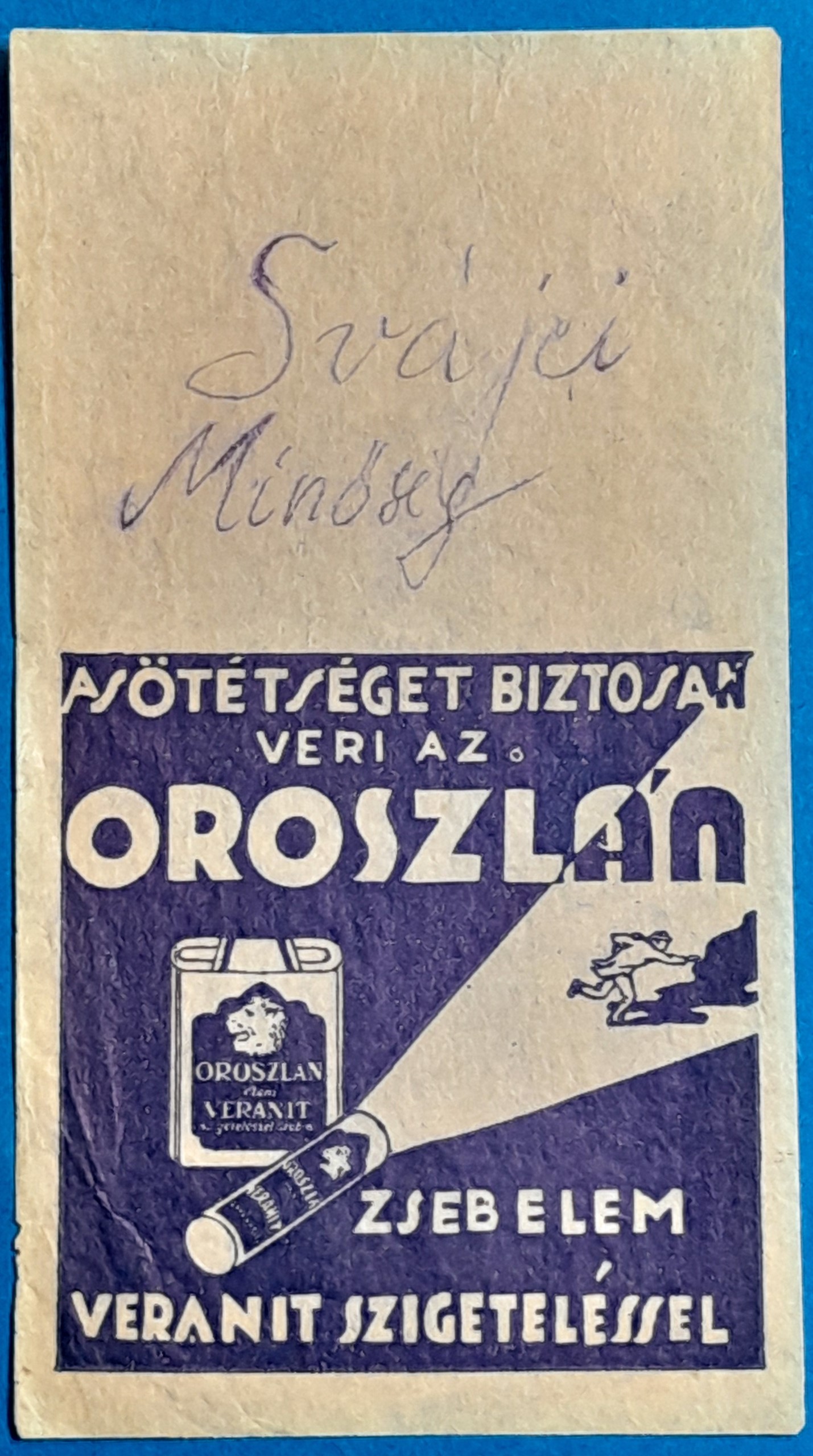 BM0785-1 Oroszlán" zsebelem GOTTO NUMIZMATIKA