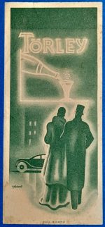 Vintage Törley Pezsgő | Gebhardt Tibor | 1930-as évek | Számolócédula