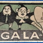 Vintage "Gala" cipősarok számolócédula, Thaliart Budapest GOTTO