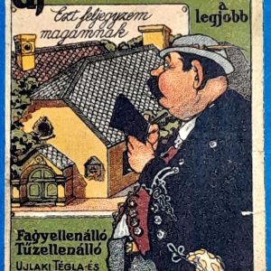 "Újlaki Asbest Pala": Ritka Faragó Géza számolócédula (1910) GOTTO