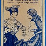 "Fárbolin" ruhafesték - Antik magyar számolócédula reklám  GOTTO