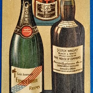Vintage italkereskedelmi számolócédula – Bécs, 1910 körül GOTTO