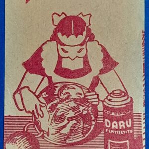 "Daru" fémtisztító - Magyar számolócédula az 1930-as évekből GOTTO