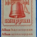 Vintage "Albus" szappan hirdetés – Kundssy R.T. Budapest GOTTO