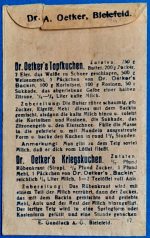 "Dr. Oetker Backin" sütőpor csomagolás F - Image 2