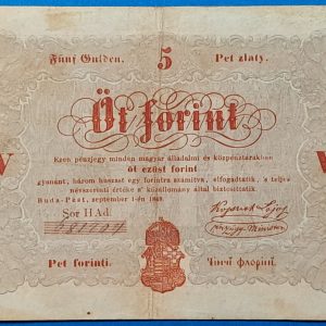 Az 1848-as Szabadságharc Pénze: Az 5 Forintos Kossuth-bankó GOTTO