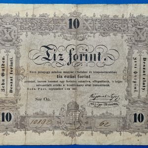 1848-as 10 forintos Kossuth-bankó: Története és jellemzői GOTTO