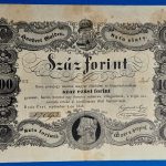 Eredeti 1848-as 100 forintos bankjegy (Kossuth-bankó) GOTTO