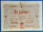 Kossuth 5 Forint 1848. szeptember 1. – Ritka magyar papírpénz GOTTO