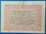 1848.  5 Forint VF+ piros nyomattal - Vágáshibás - Image 2