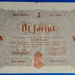5 Forint 1848 – A legendás piros Kossuth-bankó GOTTO NUMIZMATIKA