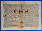 Kossuth 5 Forint 1848. szeptember 1. – Ritka magyar papírpénz GOTTO