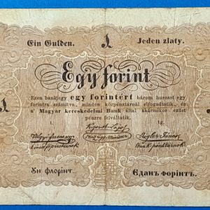 1 forintos Kossuth-bankó (1848) GOTTO NUMIZMATIKA