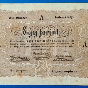 1 forintos Kossuth-bankó (1848) GOTTO NUMIZMATIKA