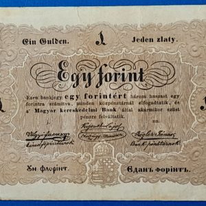 1 forintos Kossuth-bankó (1848) GOTTO NUMIZMATIKA