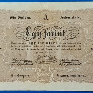 1 forintos Kossuth-bankó (1848) GOTTO NUMIZMATIKA