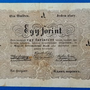 1 forintos Kossuth-bankó (1848) GOTTO NUMIZMATIKA