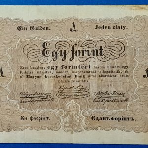 1 forintos Kossuth-bankó (1848) GOTTO NUMIZMATIKA