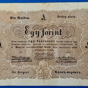1 forintos Kossuth-bankó (1848) GOTTO NUMIZMATIKA