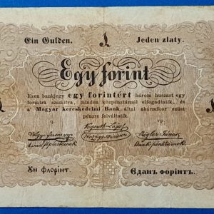 1 forintos Kossuth-bankó (1848) GOTTO NUMIZMATIKA