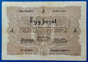 1 forintos Kossuth-bankó (1848) GOTTO NUMIZMATIKA