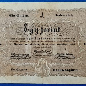 1 forintos Kossuth-bankó (1848) GOTTO NUMIZMATIKA