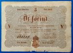 5 Forint 1848 - Kossuth-bankó (Barna nyomattal) GOTTO NUMIZMATIKA
