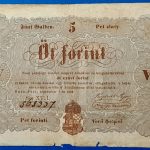 5 Forint 1848 - Kossuth-bankó (Barna nyomattal) GOTTO NUMIZMATIKA