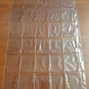 Lefűzhető érmeberakó: 5x6 férőhelyes, 46 mm x 60 mm,Lefűzhető érmeberakó: 5x6 férőhelyes, 46 mm x 60 mm