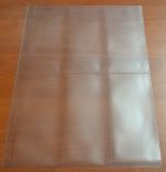 Lefűzhető bankjegyberakó:3x2 férőhelyes, 71x150 mm - GOTTONUMIZMATIKA