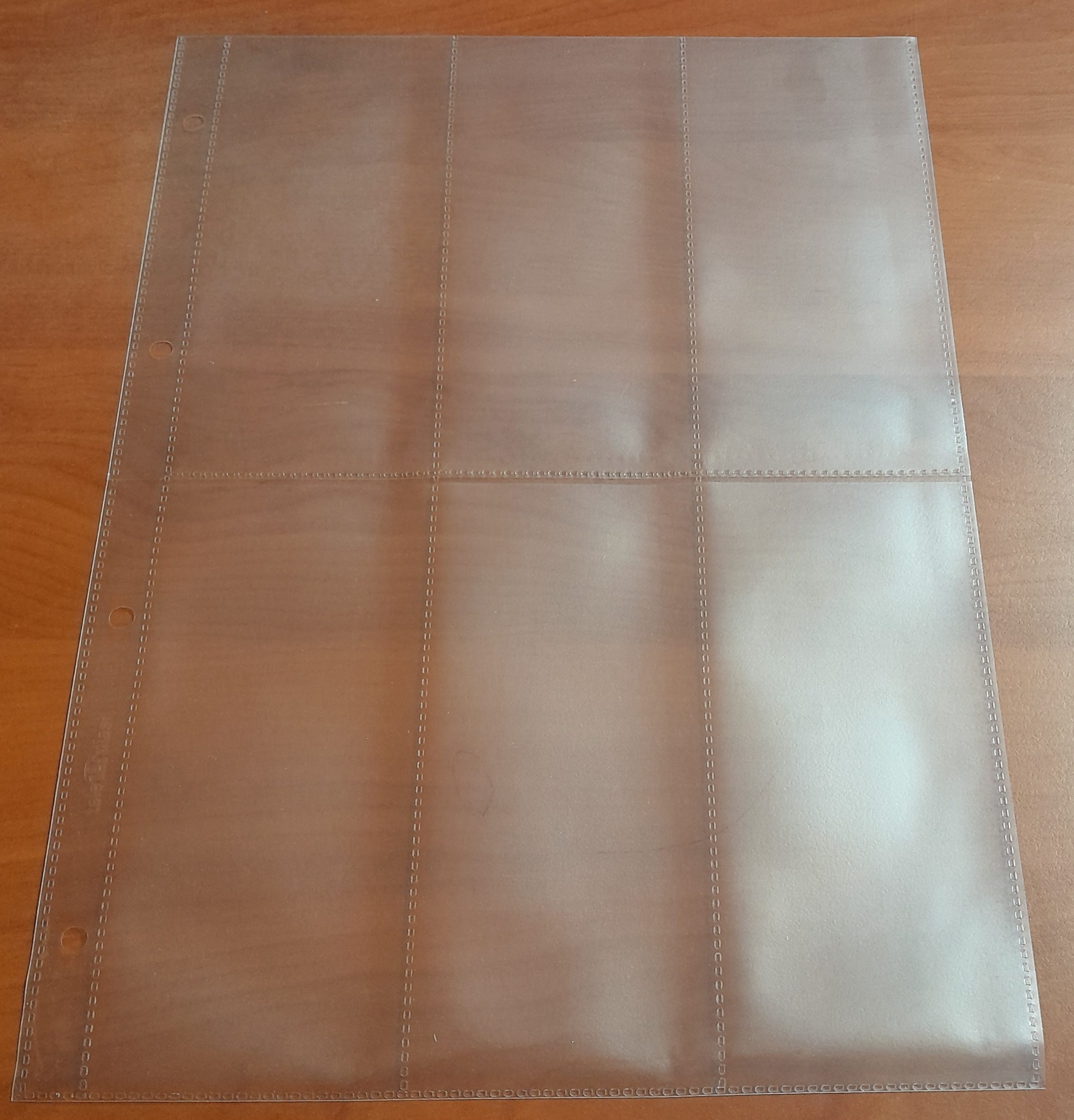 HU0039-1 Lefűzhető bankjegyberakó:3x2 férőhelyes, 71x150 mm - GOTTONUMIZMATIKA