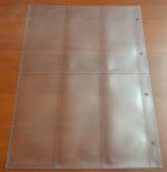 Lefűzhető bankjegyberakó: 71x150 mm, 6 zsebes, 3x2 férőhelyes - Image 2